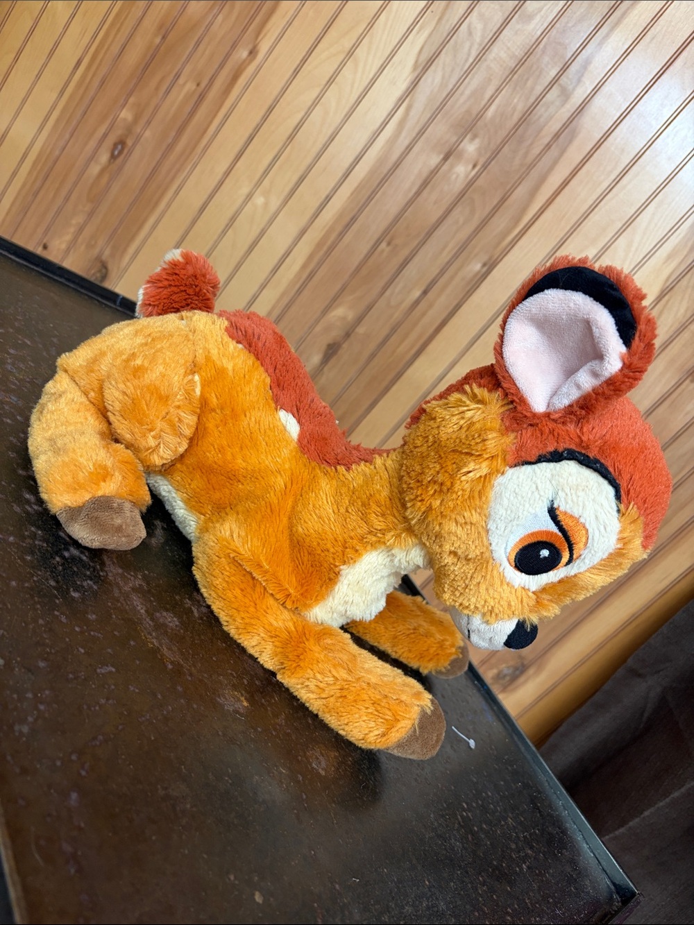 Disney Store Exclusive Laying Bambi Plush Authentic Fawn 13"